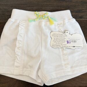 KAPITAL K GIRLS FRENCH TERRY SHORTS